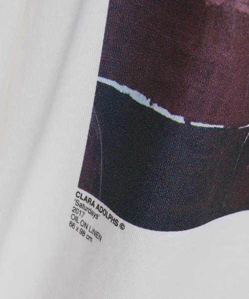 JANESMITH（ジェーンスミス）の「JANESMITH ジェーンスミス / SATURDAYS LONG SLEEVE T-SHIRT グラフィックプリントビッグシルエットロンT / 22WCT-#457S-CA（Tシャツ/カットソー・レディース・ホワイト/ブラック・SMALL/MEDIUM/LARGE/X-LARGE）」の16枚目の写真