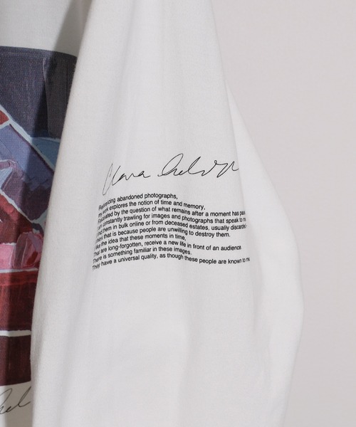 JANESMITH（ジェーンスミス）の「JANESMITH ジェーンスミス / SATURDAYS LONG SLEEVE T-SHIRT グラフィックプリントビッグシルエットロンT / 22WCT-#457S-CA（Tシャツ/カットソー・レディース・ホワイト/ブラック・SMALL/MEDIUM/LARGE/X-LARGE）」の10枚目の写真