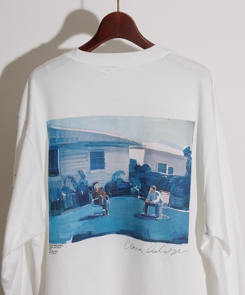 JANESMITH（ジェーンスミス）の「JANESMITH ジェーンスミス / SATURDAYS LONG SLEEVE T-SHIRT グラフィックプリントビッグシルエットロンT / 22WCT-#457S-CA（Tシャツ/カットソー・レディース・ホワイト/ブラック・SMALL/MEDIUM/LARGE/X-LARGE）」の19枚目の写真