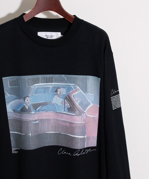 JANESMITH（ジェーンスミス）の「JANESMITH ジェーンスミス / SATURDAYS LONG SLEEVE T-SHIRT グラフィックプリントビッグシルエットロンT / 22WCT-#457S-CA（Tシャツ/カットソー・レディース・ホワイト/ブラック・SMALL/MEDIUM/LARGE/X-LARGE）」の11枚目の写真