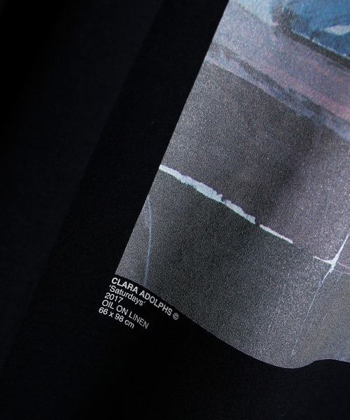 JANESMITH（ジェーンスミス）の「JANESMITH ジェーンスミス / SATURDAYS LONG SLEEVE T-SHIRT グラフィックプリントビッグシルエットロンT / 22WCT-#457S-CA（Tシャツ/カットソー・レディース・ホワイト/ブラック・SMALL/MEDIUM/LARGE/X-LARGE）」の15枚目の写真