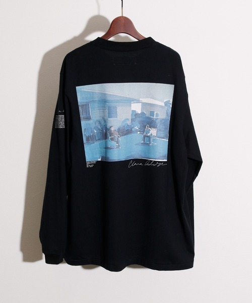 JANESMITH（ジェーンスミス）の「JANESMITH ジェーンスミス / SATURDAYS LONG SLEEVE T-SHIRT グラフィックプリントビッグシルエットロンT / 22WCT-#457S-CA（Tシャツ/カットソー・レディース・ホワイト/ブラック・SMALL/MEDIUM/LARGE/X-LARGE）」の12枚目の写真