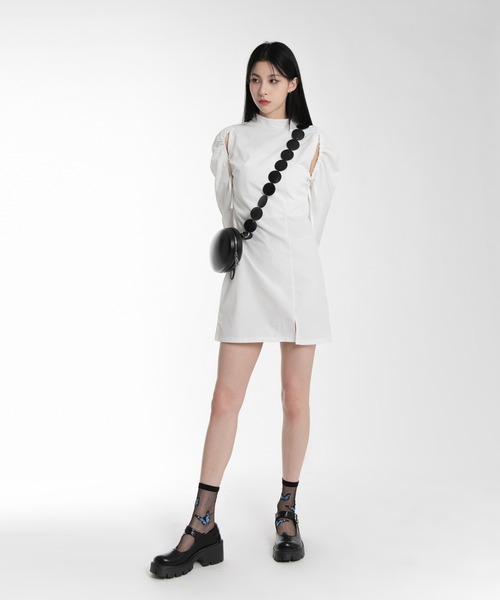 Flw Made アームホール シャーリング ワンピース ワンピース Followin フォロウィン のファッション通販 Zozotown