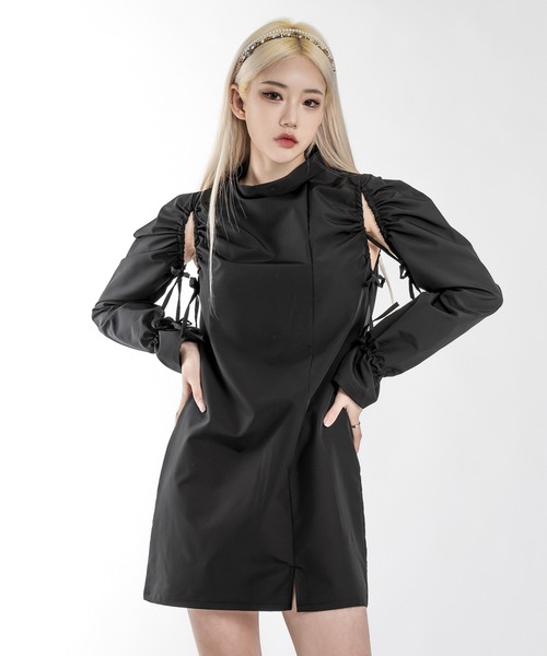 Flw Made アームホール シャーリング ワンピース ワンピース Followin フォロウィン のファッション通販 Zozotown