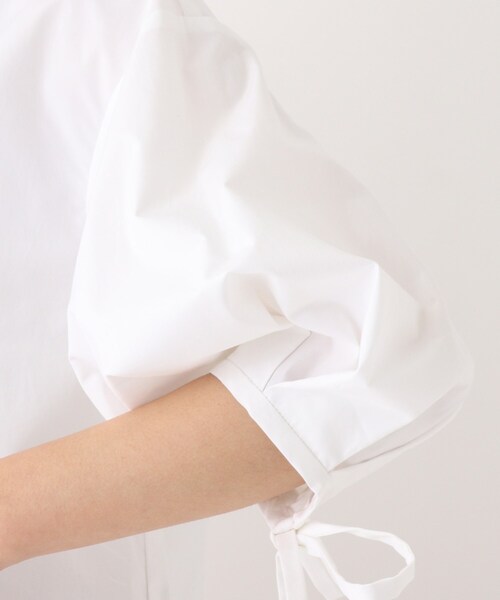 OPAQUE.CLIP（オペークドットクリップ）の「◆【大草直子さんコラボ】コットンタイプライターブラウス（シャツ/ブラウス・レディース・ピンク系/ブラック/ホワイト系/ベージュ・42/36/38/40）」の11枚目の写真