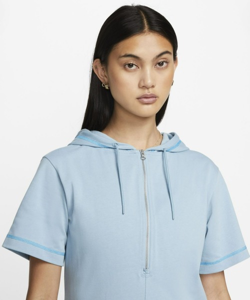 NIKE(ナイキ)の「ナイキ スポーツウェア アイコン クラッシュ ウィメンズ フーデッド ロンパー / Nike Sportswear Icon Clash Women's Hooded Romper(つなぎ/オールインワン・レディース・ブラウン系その他2/ブルー系その他2・S/M/L/2XL/XL/XS)」の10枚目の写真