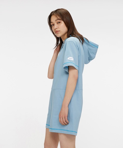 NIKE(ナイキ)の「ナイキ スポーツウェア アイコン クラッシュ ウィメンズ フーデッド ロンパー / Nike Sportswear Icon Clash Women's Hooded Romper(つなぎ/オールインワン・レディース・ブラウン系その他2/ブルー系その他2・S/M/L/2XL/XL/XS)」の16枚目の写真