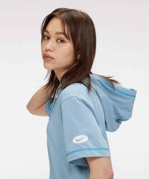 NIKE(ナイキ)の「ナイキ スポーツウェア アイコン クラッシュ ウィメンズ フーデッド ロンパー / Nike Sportswear Icon Clash Women's Hooded Romper(つなぎ/オールインワン・レディース・ブラウン系その他2/ブルー系その他2・S/M/L/2XL/XL/XS)」の17枚目の写真