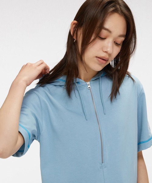NIKE(ナイキ)の「ナイキ スポーツウェア アイコン クラッシュ ウィメンズ フーデッド ロンパー / Nike Sportswear Icon Clash Women's Hooded Romper(つなぎ/オールインワン・レディース・ブラウン系その他2/ブルー系その他2・S/M/L/2XL/XL/XS)」の18枚目の写真