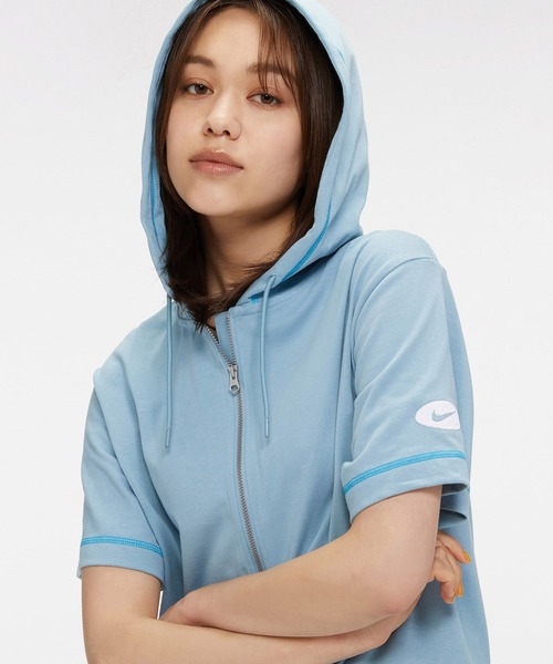 NIKE(ナイキ)の「ナイキ スポーツウェア アイコン クラッシュ ウィメンズ フーデッド ロンパー / Nike Sportswear Icon Clash Women's Hooded Romper(つなぎ/オールインワン・レディース・ブラウン系その他2/ブルー系その他2・S/M/L/2XL/XL/XS)」の19枚目の写真