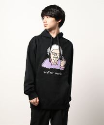 Betty Chenille Hooded Pullover/BROTHER MERLE(ブラザーマール)プルオーバーパーカー