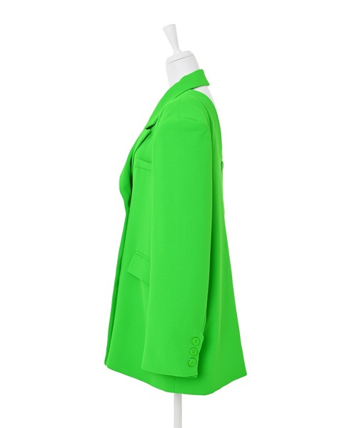 Narcissus(ナルシス)の「【Narcissus】オーバーカットジャケット(テーラードジャケット・レディース・ホワイト/グリーン・FREE)」の14枚目の写真