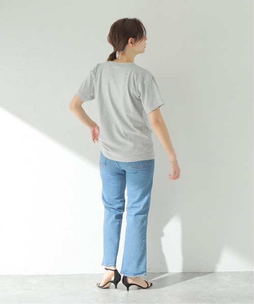 Champion（チャンピオン）の「【Champion/チャンピオン】77QS T-Shirt(BLACK) / Tシャツ（Tシャツ/カットソー・レディース・グレー・FREE）」の6枚目の写真