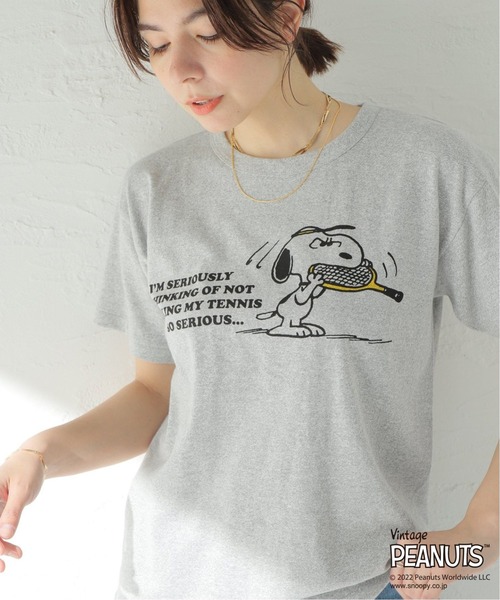 Champion（チャンピオン）の「【Champion/チャンピオン】77QS T-Shirt(BLACK) / Tシャツ（Tシャツ/カットソー・レディース・グレー・FREE）」の4枚目の写真