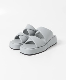 quartierglamカルチェグラムプラットフォームサンダル quartierglam/カルチェグラム】サンダル PLATFORM PADDED