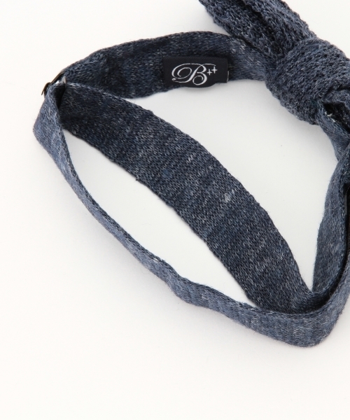 B:MING by BEAMS(ビーミングバイビームス)の「ビーミング by ビームス / ニットボウタイ(蝶ネクタイ・メンズ・グレー/ネイビー/ワイン/イエロー・ONE SIZE)」の9枚目の写真