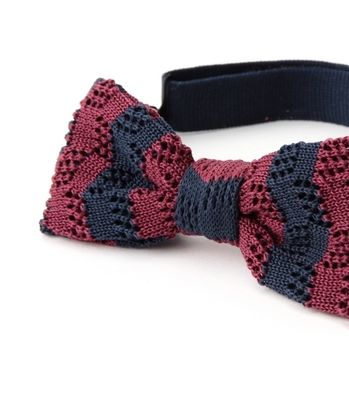 B:MING by BEAMS(ビーミングバイビームス)の「ビーミング by ビームス / ニットボウタイ(蝶ネクタイ・メンズ・グレー/ネイビー/ワイン/イエロー・ONE SIZE)」の10枚目の写真