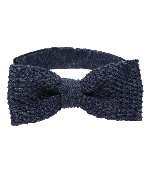 B:MING by BEAMS(ビーミングバイビームス)の「ビーミング by ビームス / ニットボウタイ(蝶ネクタイ・メンズ・グレー/ネイビー/ワイン/イエロー・ONE SIZE)」の3枚目の写真