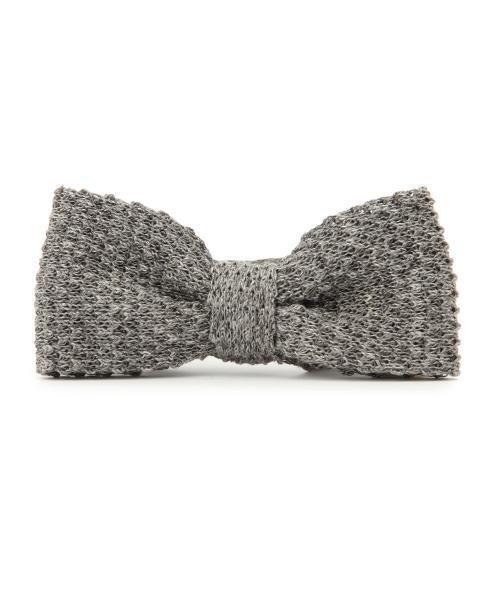 B:MING by BEAMS(ビーミングバイビームス)の「ビーミング by ビームス / ニットボウタイ(蝶ネクタイ・メンズ・グレー/ネイビー/ワイン/イエロー・ONE SIZE)」の5枚目の写真