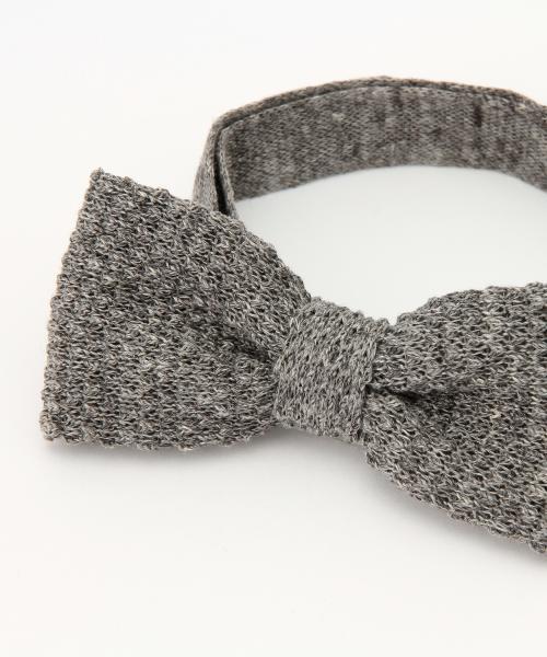 B:MING by BEAMS(ビーミングバイビームス)の「ビーミング by ビームス / ニットボウタイ(蝶ネクタイ・メンズ・グレー/ネイビー/ワイン/イエロー・ONE SIZE)」の6枚目の写真