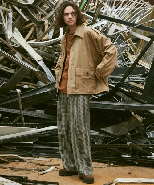 CASPER JOHN（キャスパージョン）の「M-47 field jacket/M-47フィールドジャケット（ミリタリージャケット・メンズ・モカ/グリーン/ブラック・SMALL/MEDIUM/LARGE）」の5枚目の写真