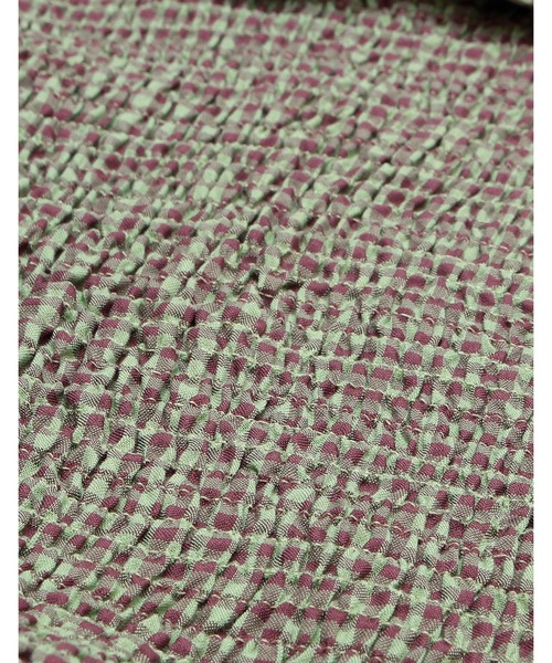 Little sunny bite（リトルサニーバイト）の「Check short blouse（シャツ/ブラウス・レディース・レッド/ピンク/ブルー/グリーン・FREE）」の14枚目の写真