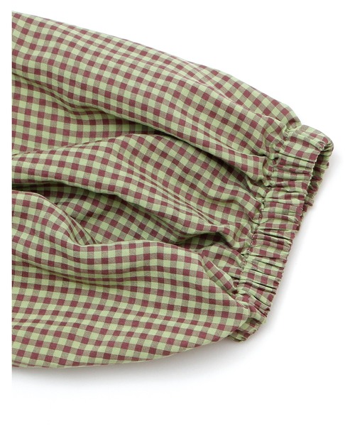 Little sunny bite（リトルサニーバイト）の「Check short blouse（シャツ/ブラウス・レディース・レッド/ピンク/ブルー/グリーン・FREE）」の15枚目の写真