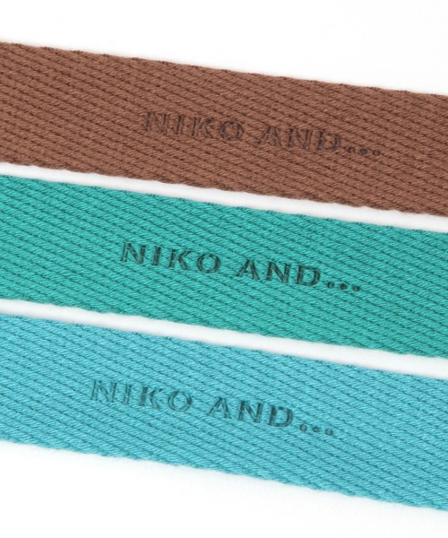 niko and...(ニコアンド)の「GIロングベルト(ベルト・メンズ・ブラック/ベージュ/オフホワイト/イエロー/ブルー/グリーン/オレンジ/レッド/ライトブルー/ブラウン/ライトグリーン・FREE)」の22枚目の写真