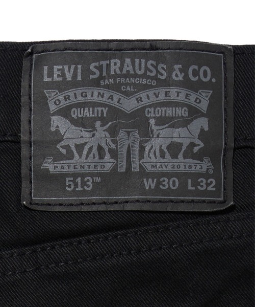 Levi's(リーバイス)の「Levi's/リーバイス 513(TM) スリムストレート ブラック JET(デニムパンツ・メンズ・ブラック・34inch/32inch/33inch/27inch/31inch/28inch/30inch/29inch)」の15枚目の写真