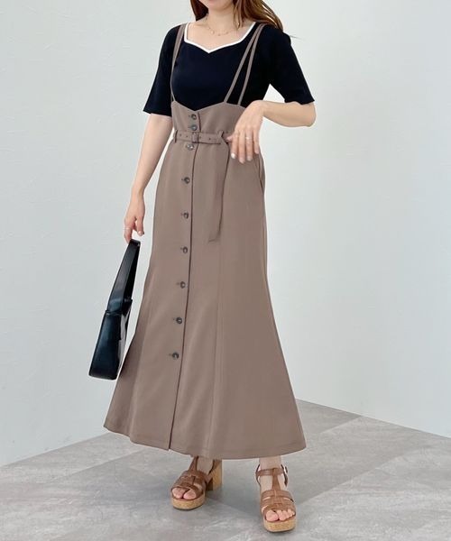 mysty woman（ミスティウーマン）の「バックオープンパイピングプルオーバー 297713（Tシャツ/カットソー・レディース・ブラック/オフホワイト/ベージュ・FREE）」の15枚目の写真