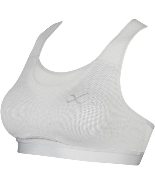 CW-X（シーダブリューエックス）の「SPORTSゆれケアBra　MESH（スポーツブラ・レディース・ブルー/イエロー/ブラック/ブラック系その他/グレー系その他/パープル/ライトグリーン/クリーム・L/S/M）」の19枚目の写真