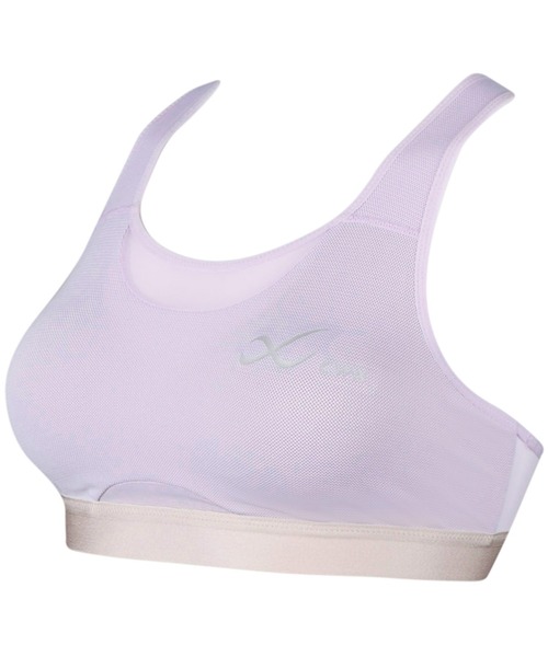 CW-X（シーダブリューエックス）の「SPORTSゆれケアBra　MESH（スポーツブラ・レディース・ブルー/イエロー/ブラック/ブラック系その他/グレー系その他/パープル/ライトグリーン/クリーム・L/S/M）」の21枚目の写真