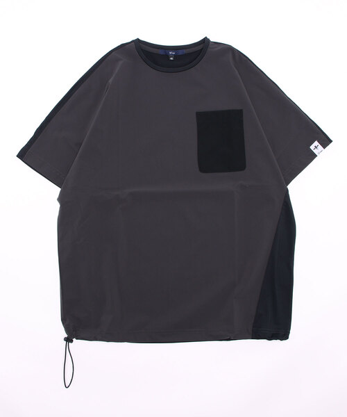 L.H.P Private Brand（エルエイチピープライベートブランド）の「＠ＳＯＬＯＴＥＸ　切り替えＴＥＥ（Tシャツ/カットソー・メンズ・ホワイト/ブラウン/ブラック・46/48/50）」の3枚目の写真