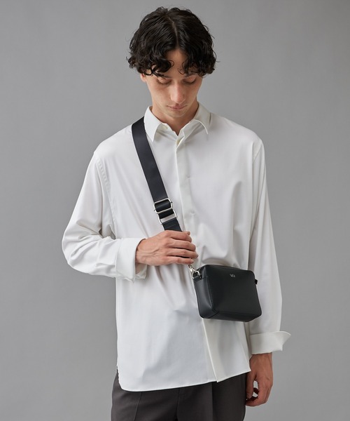 Lui's スプリットレザー スクエアショルダーバッグ LUI\u0027S(ルイス) &frasl; スプリットレザースクエアショルダーバッグ