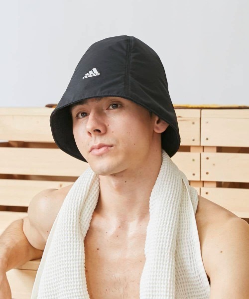 adidas(アディダス)の「adidas BOS SAUNA HAT(ハット・メンズ・ブラック・FREE)」の3枚目の写真