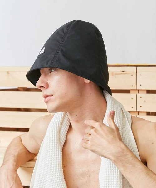 adidas(アディダス)の「adidas BOS SAUNA HAT(ハット・メンズ・ブラック・FREE)」の4枚目の写真