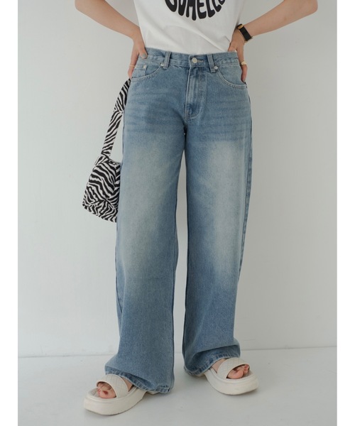 JUMELLE(ジュメロ)の「ローライズデニムパンツ(デニムパンツ・レディース・ブルー・SMALL/MEDIUM)」の18枚目の写真