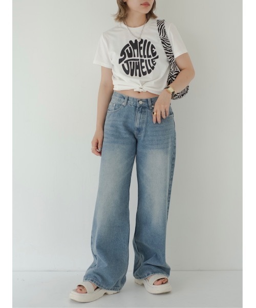 JUMELLE(ジュメロ)の「ローライズデニムパンツ(デニムパンツ・レディース・ブルー・SMALL/MEDIUM)」の20枚目の写真