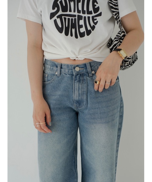 JUMELLE(ジュメロ)の「ローライズデニムパンツ(デニムパンツ・レディース・ブルー・SMALL/MEDIUM)」の21枚目の写真
