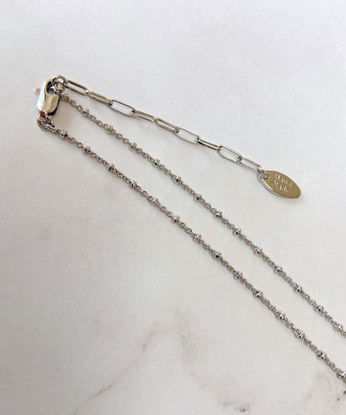 CORPUS TOKYO(コーパス トーキョー)の「チェーンネックレス(ネックレス・レディース・シルバー/ゴールド・FREE)」の10枚目の写真