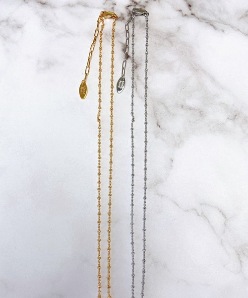 CORPUS TOKYO(コーパス トーキョー)の「チェーンネックレス(ネックレス・レディース・シルバー/ゴールド・FREE)」の12枚目の写真