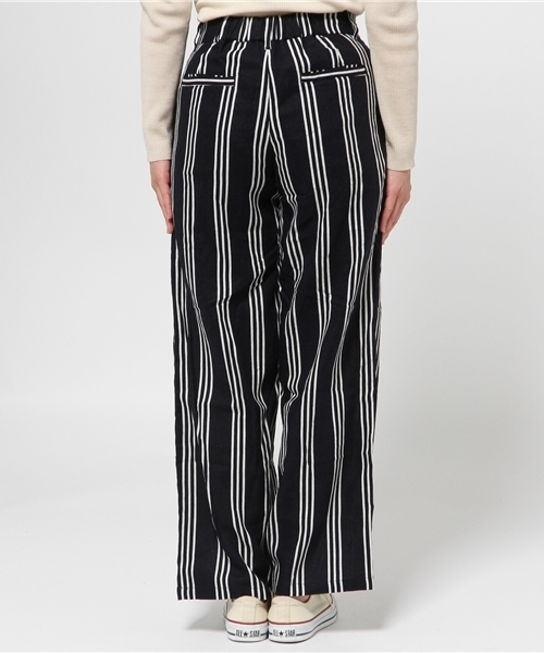 Chico（チコ）の「ストライプワイドPT（その他パンツ・レディース・ホワイト/ネイビー・FREE）」の9枚目の写真