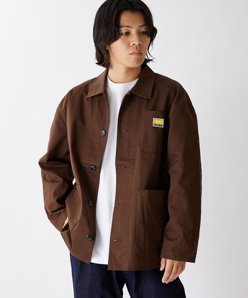 JOURNAL STANDARD（ジャーナルスタンダード）の「WEB限定【ddp/ディーディーピー】フレンチワークジャケット（カバーオール・メンズ・ブラック/ネイビー/ブラウン・MEDIUM/LARGE）」の20枚目の写真