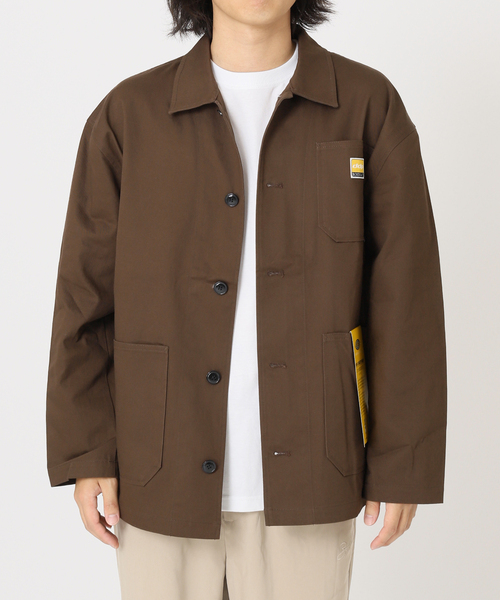 JOURNAL STANDARD（ジャーナルスタンダード）の「WEB限定【ddp/ディーディーピー】フレンチワークジャケット（カバーオール・メンズ・ブラック/ネイビー/ブラウン・MEDIUM/LARGE）」の16枚目の写真