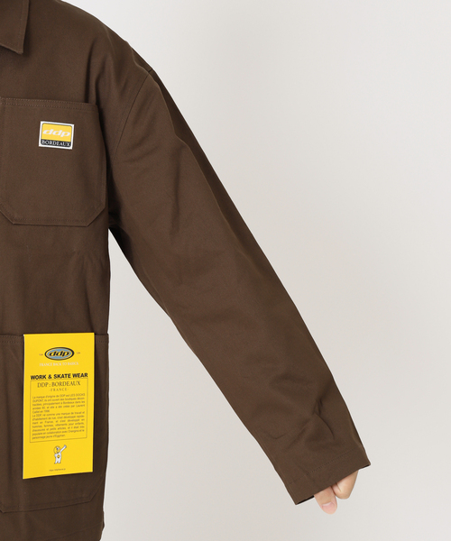 JOURNAL STANDARD（ジャーナルスタンダード）の「WEB限定【ddp/ディーディーピー】フレンチワークジャケット（カバーオール・メンズ・ブラック/ネイビー/ブラウン・MEDIUM/LARGE）」の21枚目の写真
