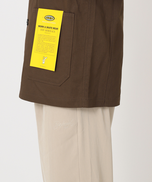 JOURNAL STANDARD（ジャーナルスタンダード）の「WEB限定【ddp/ディーディーピー】フレンチワークジャケット（カバーオール・メンズ・ブラック/ネイビー/ブラウン・MEDIUM/LARGE）」の17枚目の写真