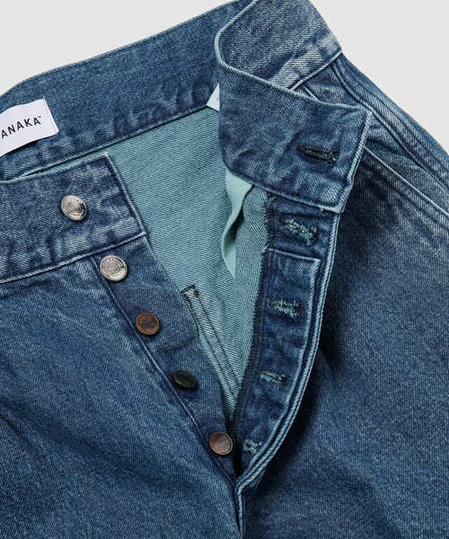 TANAKA（タナカ）の「THE WIDE JEAN TROUSERS（デニムパンツ・レディース・ブルー系その他・25/27）」の4枚目の写真