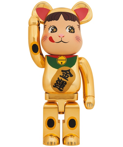 BE@RBRICK（ベアブリック）の「BE@RBRICK 招き猫 ペコちゃん 金運 
