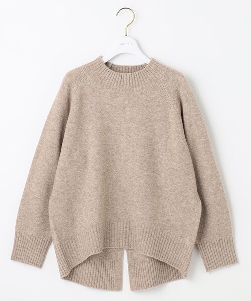 ANY SIS(エニィスィス)の「【洗える】ハイネックバックスリット ニット(ニット/セーター・レディース・スカイブルー系/ピンク系/ローズ系/黄土色系/アイボリー系・4)」の18枚目の写真