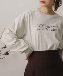 SENSE OF PLACE by URBAN RESEARCH | グラフィックロングTシャツ(Tシャツ/カットソー)